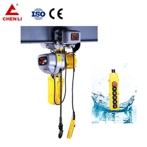 Chenli small electric chain hoist 0.5T electrical block chain lifting hoist