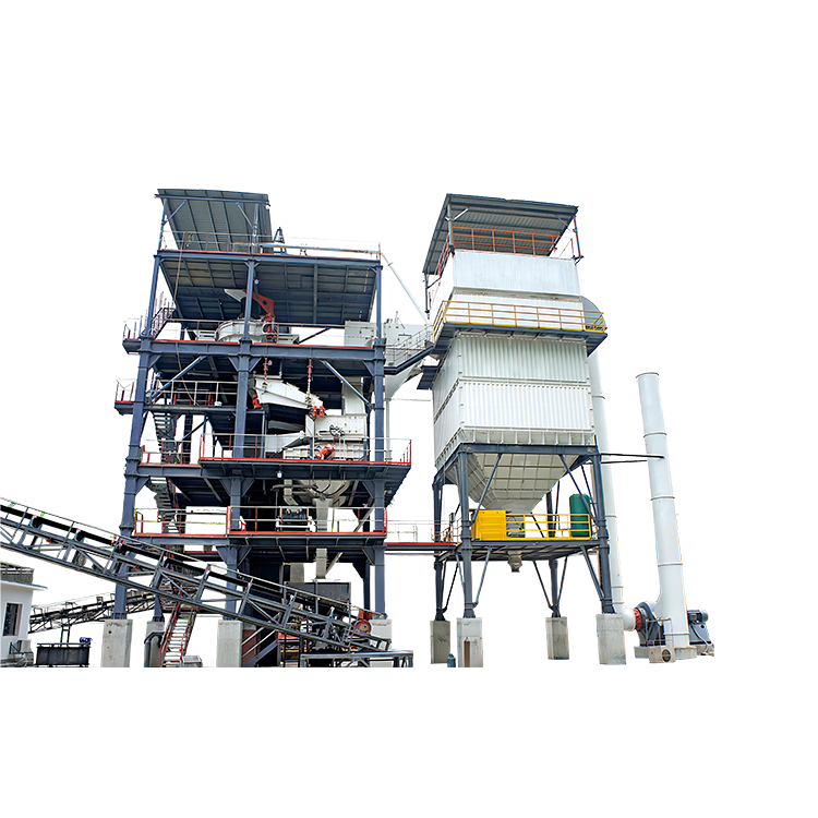 Hot Sale Vertical Sand Making Machine Tower Type Crushing Plant