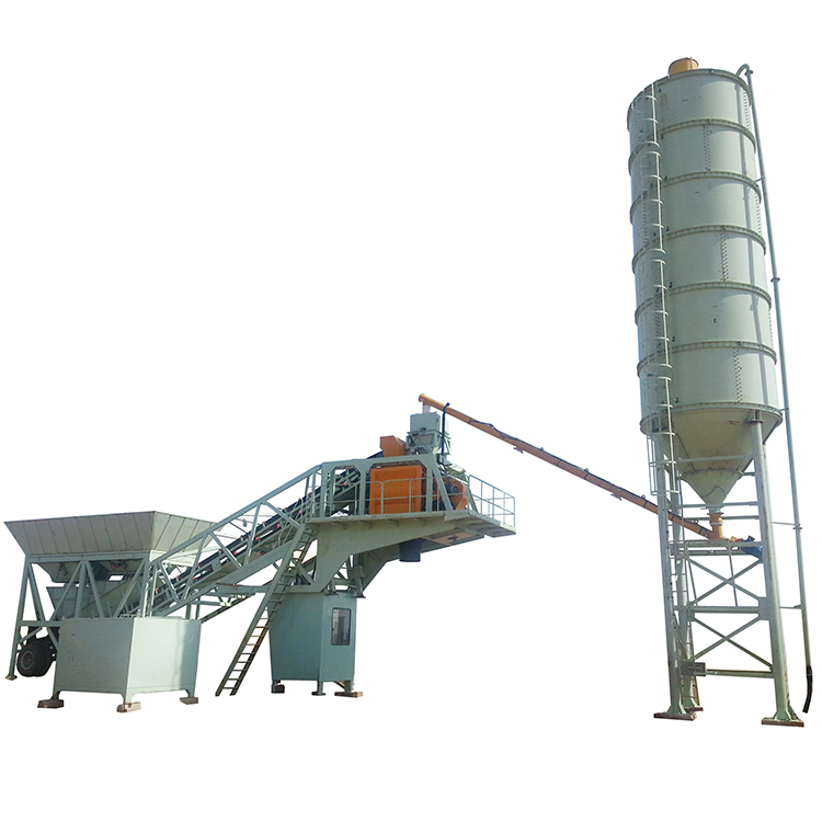 Truck mounted concrete batching plant concrete batching plant 50m3/hr