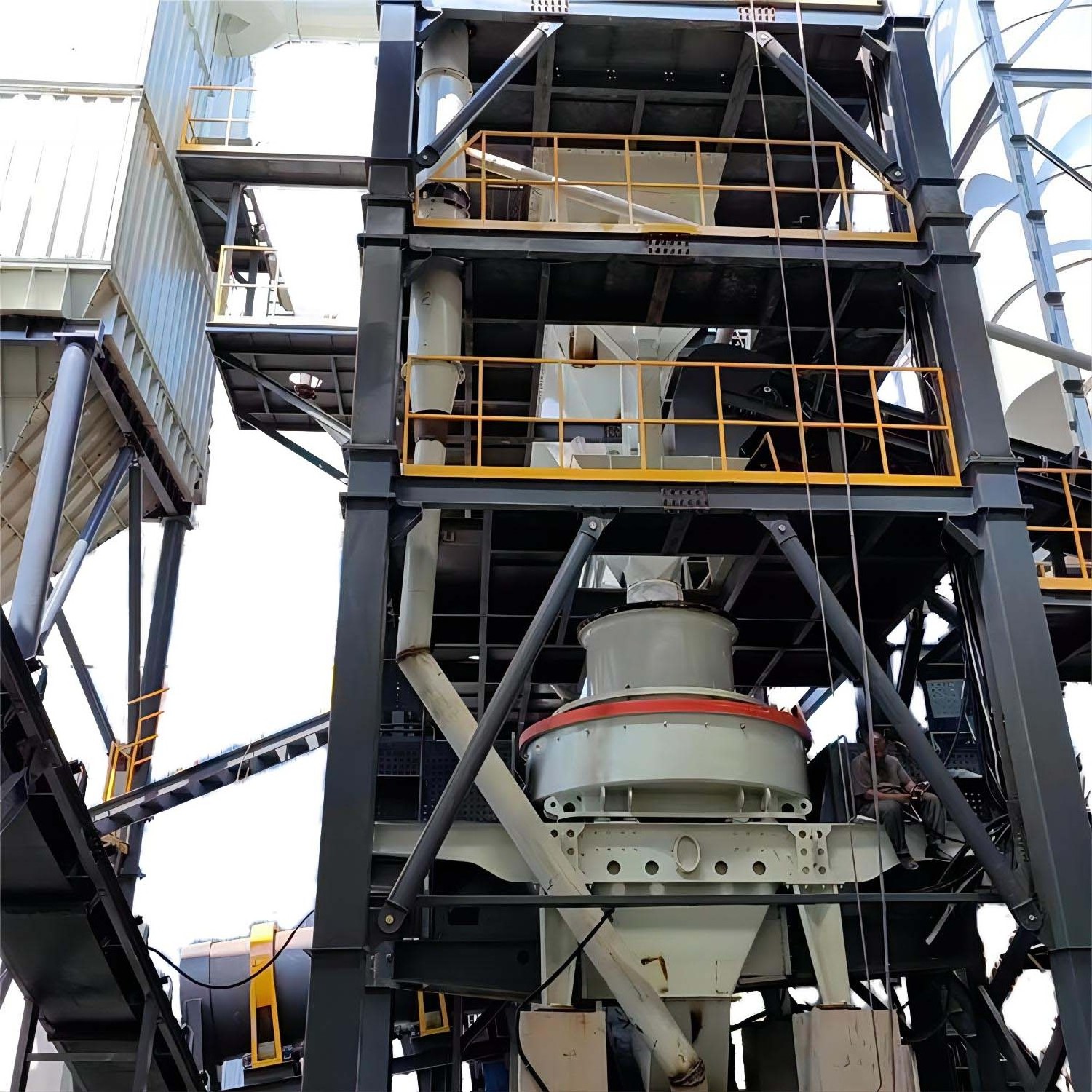 Hot Sale Vertical Sand Making Machine Tower Type Crushing Plant