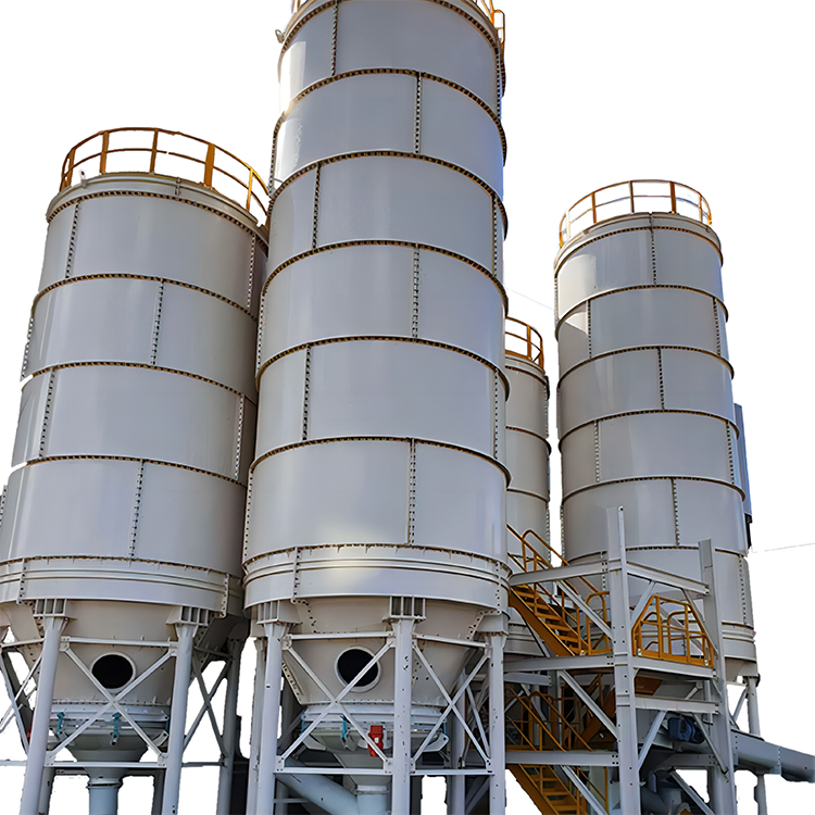 Stable Powder Storage Silo 120t Cement Silo for Batching Plant