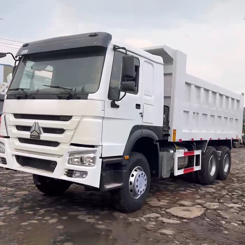 Sinotruk HOWO 6X4 Dump or Tipper Truck Automatic and Manual Transmission Diesel Fuel Euro 2 Standard Good Condition Used New