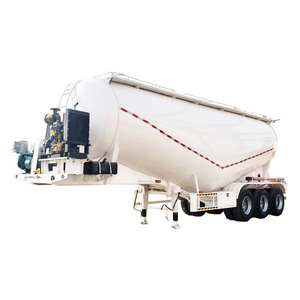 Bulk Cement Tanker Semi-Trailer Steel Bulker and Powder Tank Semi-Trailer for Sale