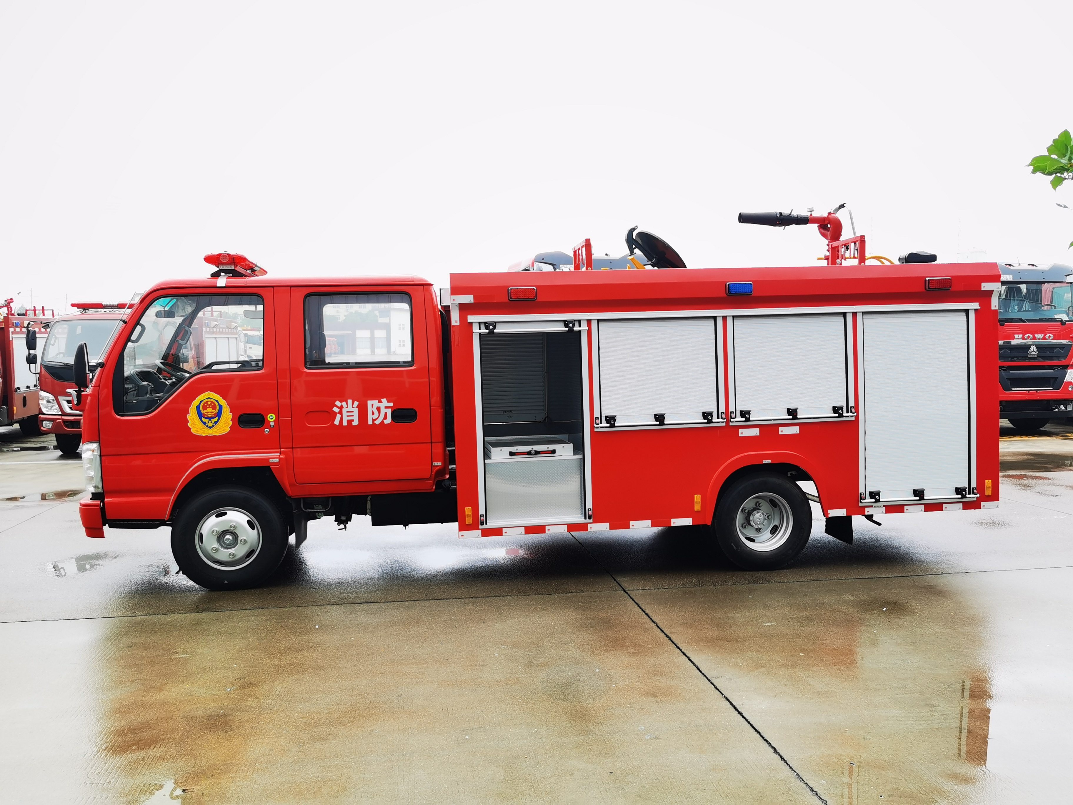 Isuzu Japan brand new 2023 fire truck equipment rescue truck