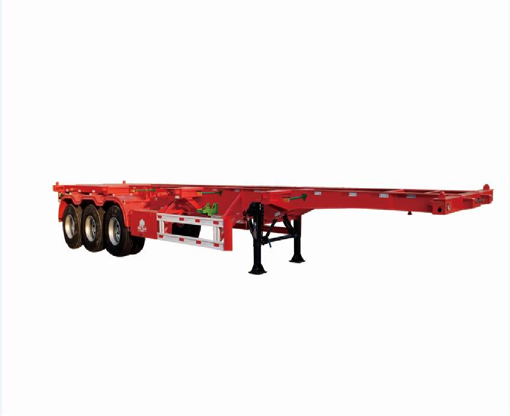 High Quality Low Price 3 axles 40ft Skeleton chassis Semi Trailer Container Skeleton 45ft Container Skeleton Truck Semi Trailer