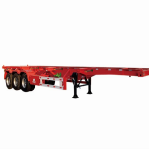 High Quality Low Price 3 axles 40ft Skeleton chassis Semi Trailer Container Skeleton 45ft Container Skeleton Truck Semi Trailer