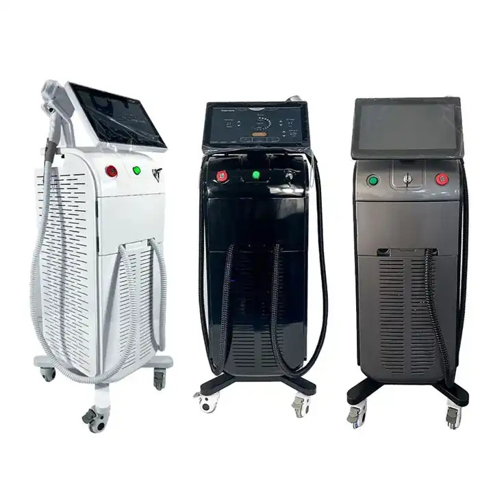 Diode Laser 755 808 1064 2 Handles 808nm Hair Removal Machine