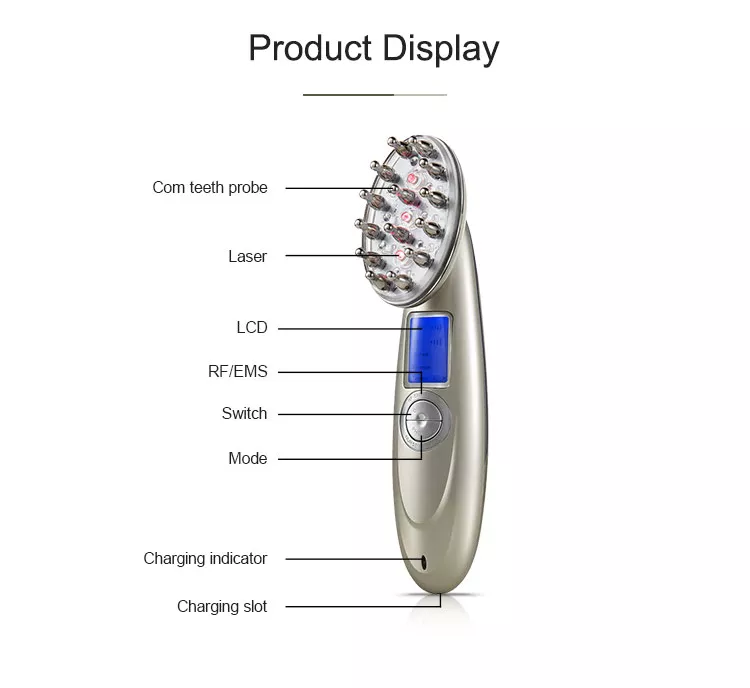 Hair Growth And Care Massager laser hair care comb hair growth serum