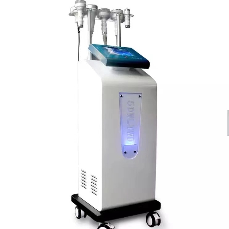 Fair Vertical Ultrasound Cavitation 5D Carving EMS Cellulite Removal Microcurrent RF Body Massage Machine