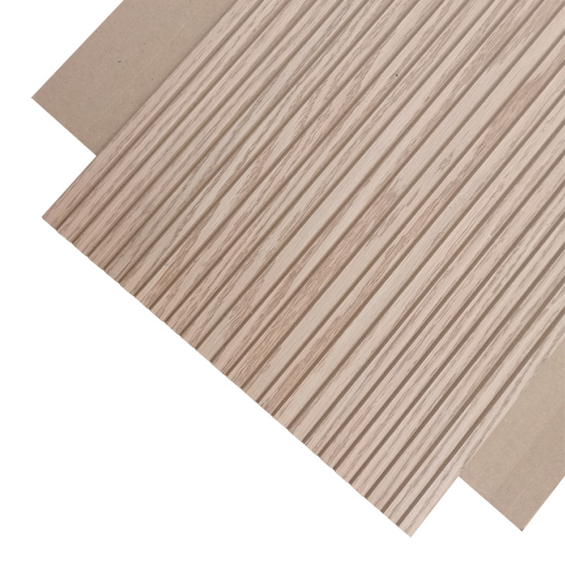 3mm to 25mm thick flexible fluted MDF wall panel for basement column