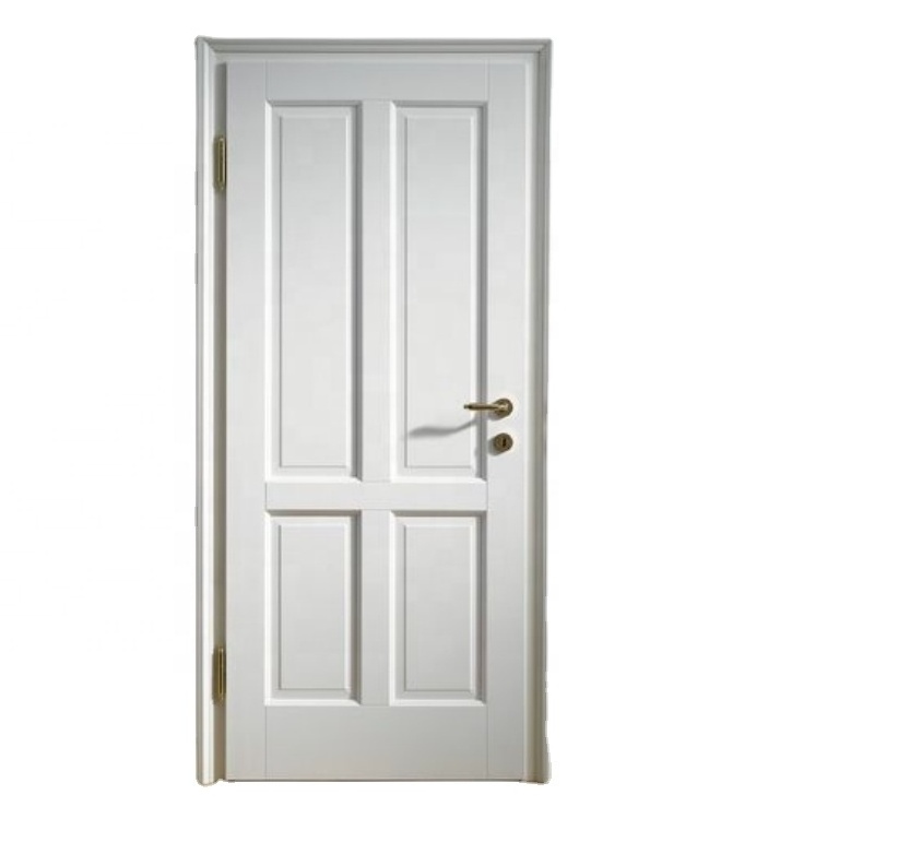 Factory Directly Price Hot sale White Primer Wood Veneer  Interior Doors