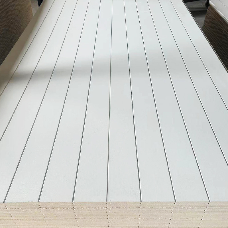 White MDF Primed Beadboard Wall Panel