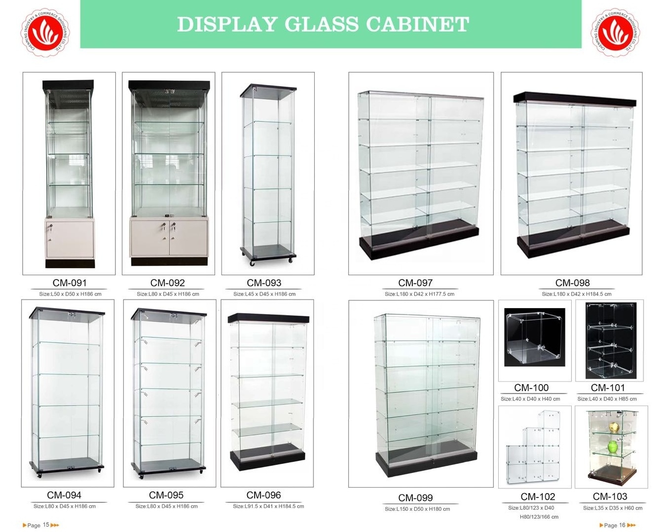 Customized Retail Shop Display Cabinet Case MDF Wood Store Counter Vitrine Shopping Mall Showroom Glass Display Showcase