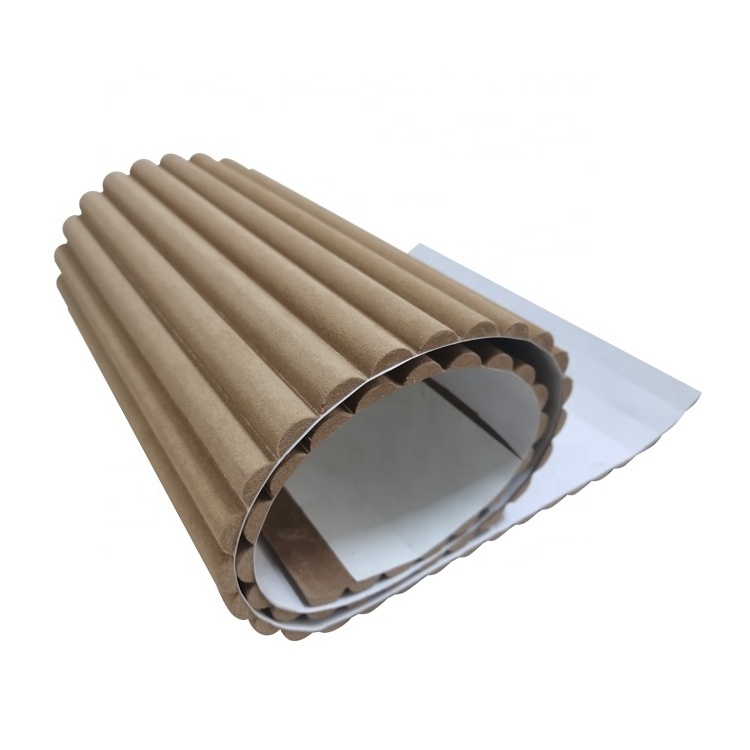 ribbed flexible /bendable curved wood   panel MDF  fluted wood panels 3 d wall decoration  board