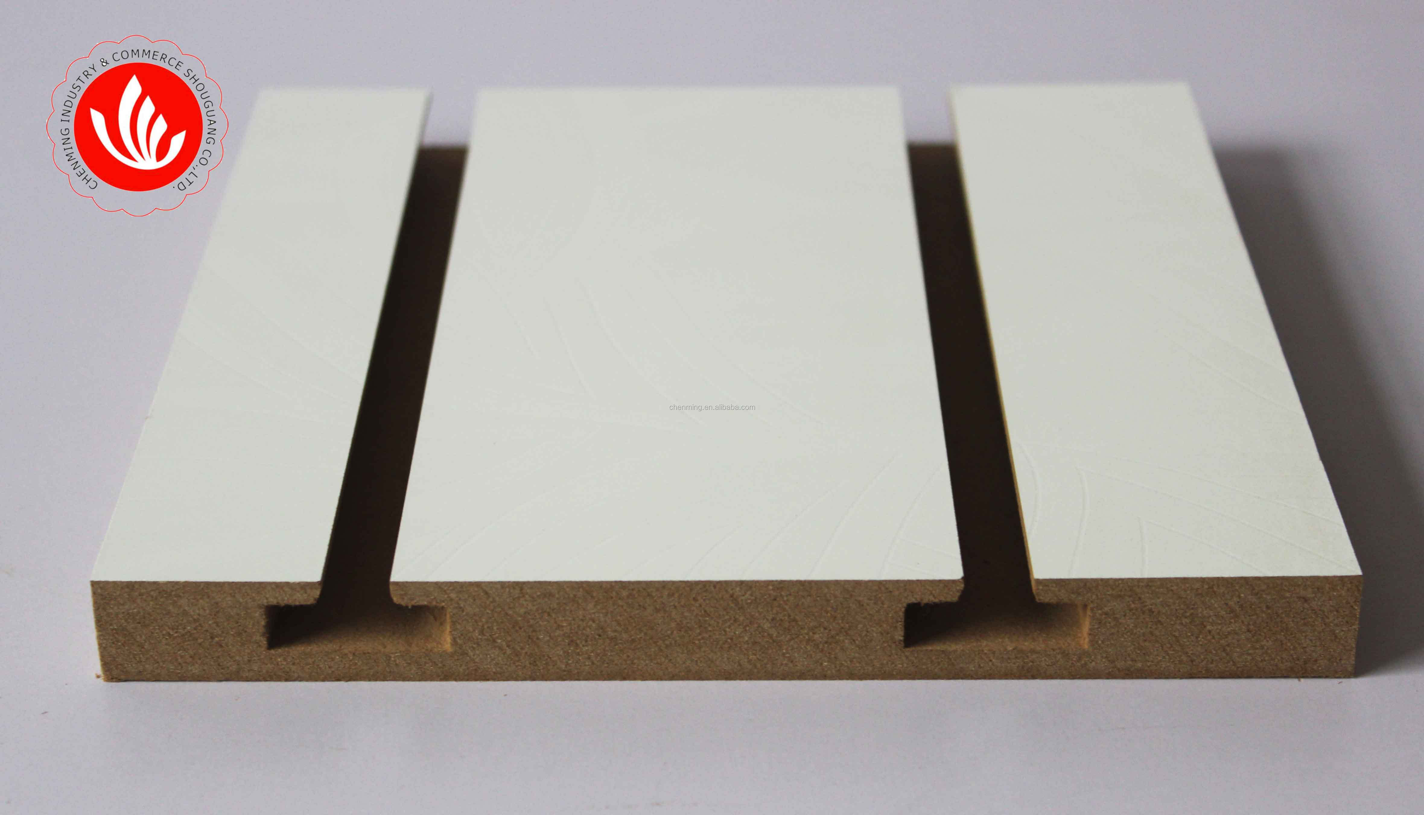 slotted mdf board  slatwall panel display board