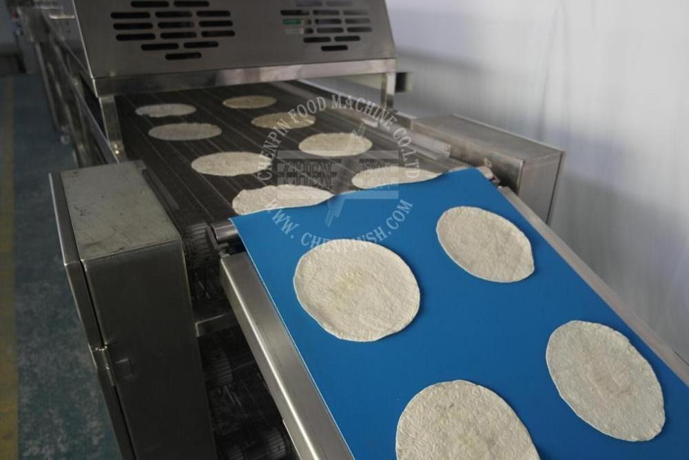 Industrial taco flour tortilla bread making machine for sales full production line