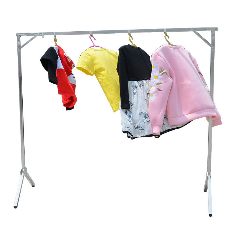 Clothes rack saves space, multi-functional storage, dry clothes drying rack