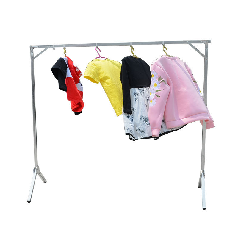 Clothes rack saves space, multi-functional storage, dry clothes drying rack