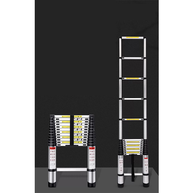 Multi-Purpose Folding Telescoping Ladder Portable Aluminium Alloy Bamboo Section Ladder  Aluminium Ladder Step