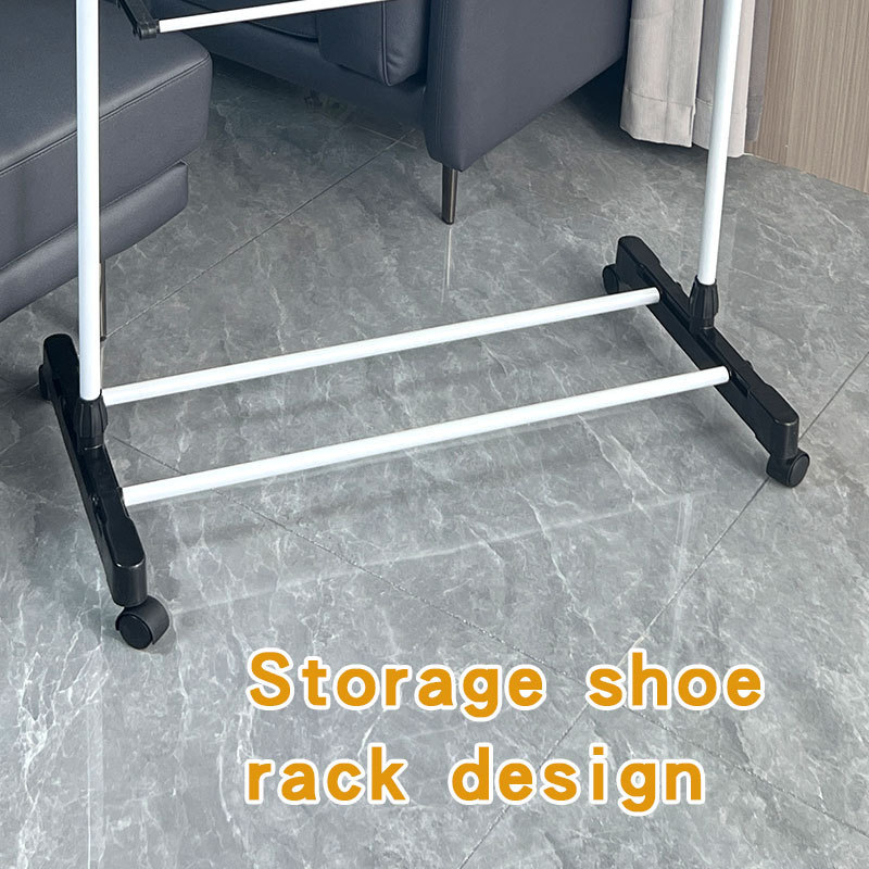 Multilayer Black Collapsible Stainless Steel Drying Rack  Customizable Clothes Hanger