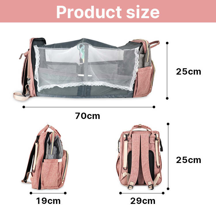 Mommy Multifunctional Backpack Outdoor Fashion Mummy Baby Diaper Bag Backpack For Travel