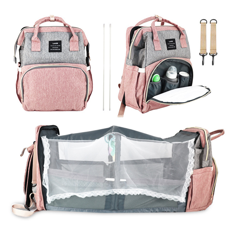 Mommy Multifunctional Backpack Outdoor Fashion Mummy Baby Diaper Bag Backpack For Travel