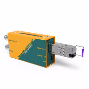 3G-SDI Fiber Optic Extender Scaling Converter SFP/LC Fiber Receiver/Transmitter