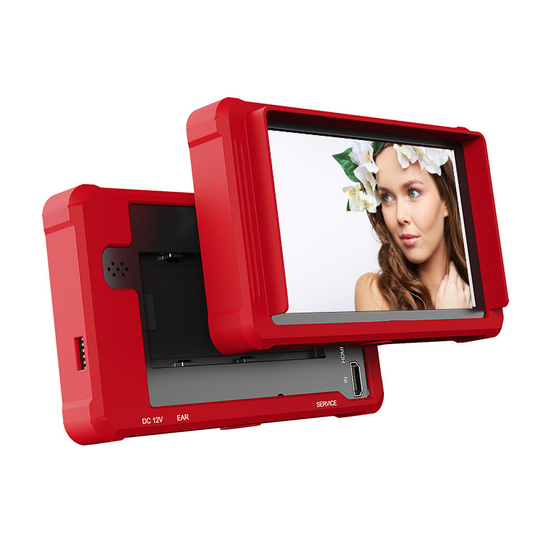 5 inch Monitor hd-mi 3G-SDI On-Camera Monitor with Silicone Case