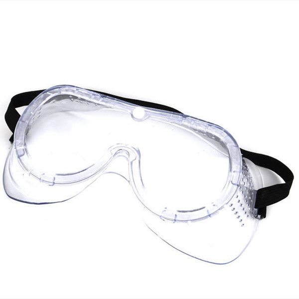 Personal Protective Goggles Transparent PC Anti Fog Goggles Anti Scratch PC Safety Goggles