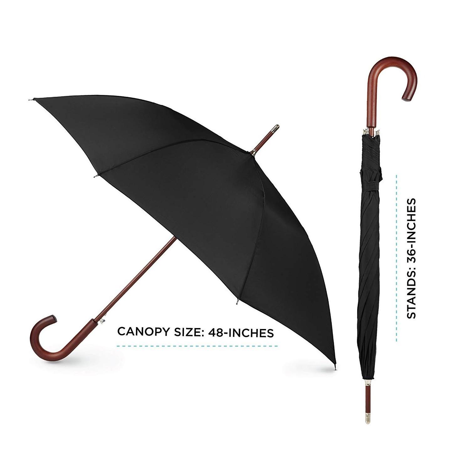 Nice Quality long handle auto open windproof straight golf umbrella