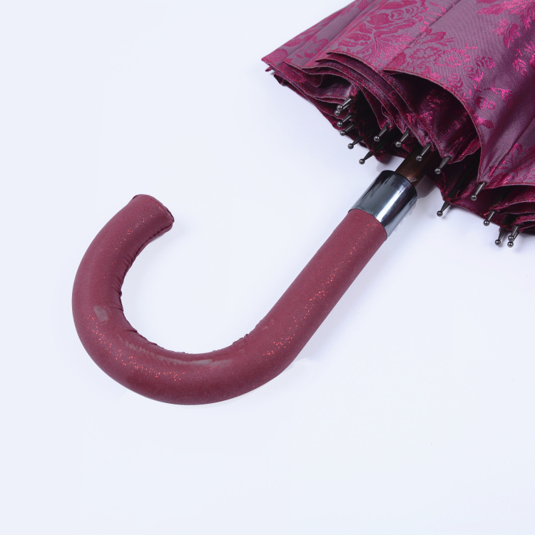 special fashion fabric and standard size umbrella with safe structure