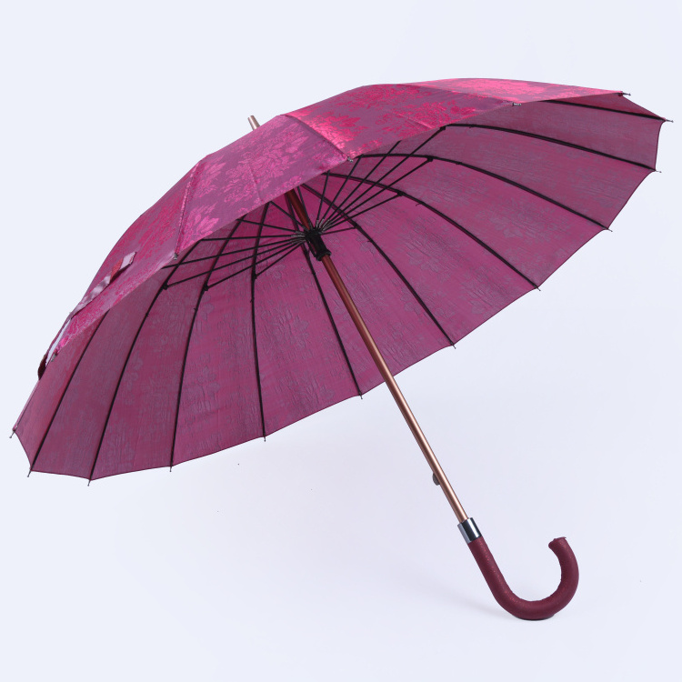 special fashion fabric and standard size umbrella with safe structure