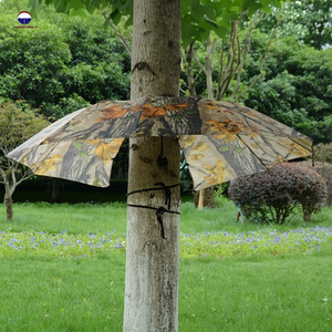 Steel frame folding outdoor hunting umbrella