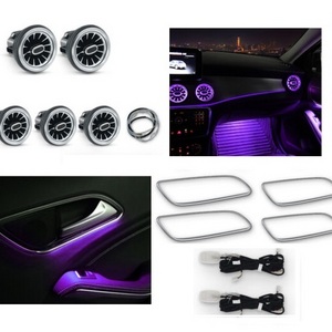 Ambient Light For Mercedes Benz CLA W117 GLA X156 Interior Door Trim Air Vents Car light decor