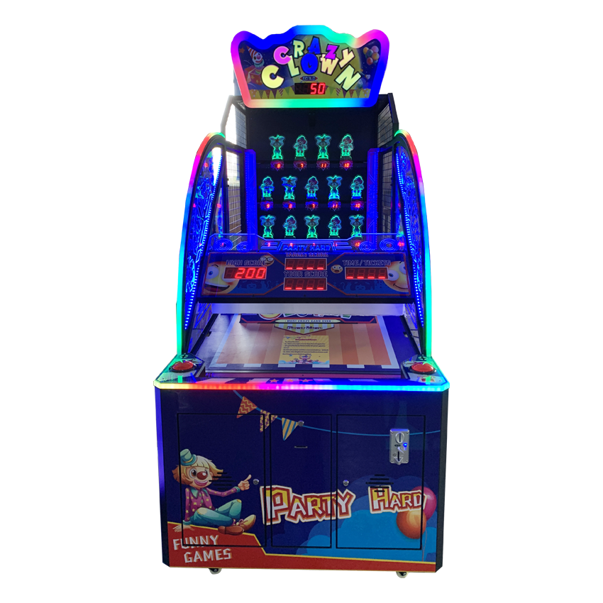 Cheap Amusement Arcade Coin Operated Crazy Clown Arcade Game Machine