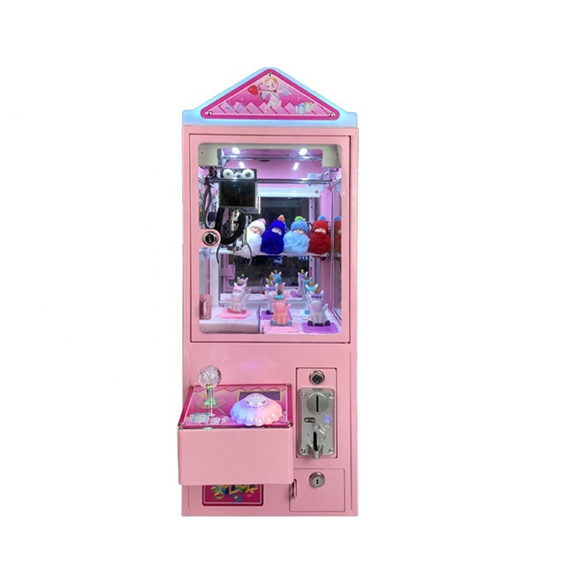 Coin Operated Mini Plush Toy Claw Crane Boutique Small Gift Vending Game Machine For Sale