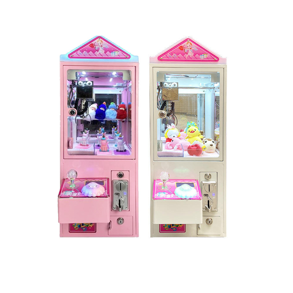 Coin Operated Mini Plush Toy Claw Crane Boutique Small Gift Vending Game Machine For Sale