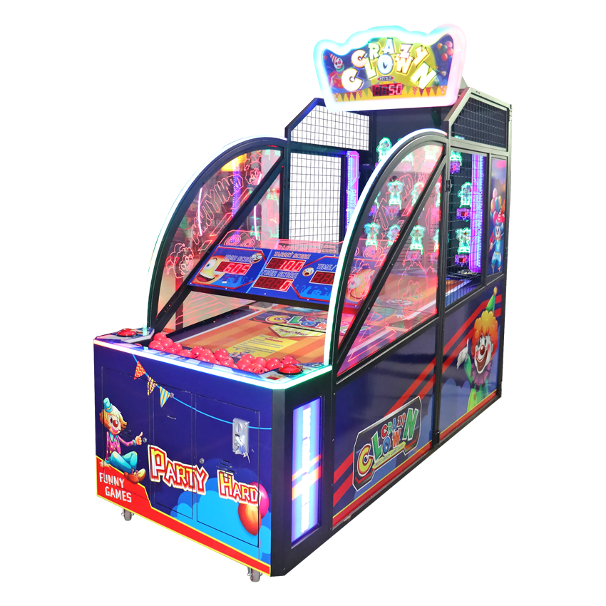 Cheap Amusement Arcade Coin Operated Crazy Clown Arcade Game Machine