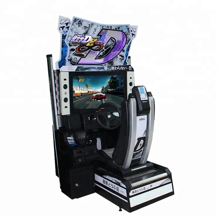 Initial D8 driving arcade video game machine Simulator Racing car machine