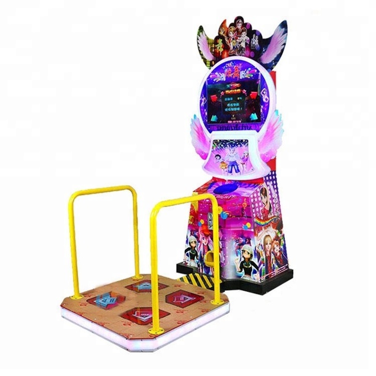 Simulator dancing arcade dancing game machine kids indoor coin operated games