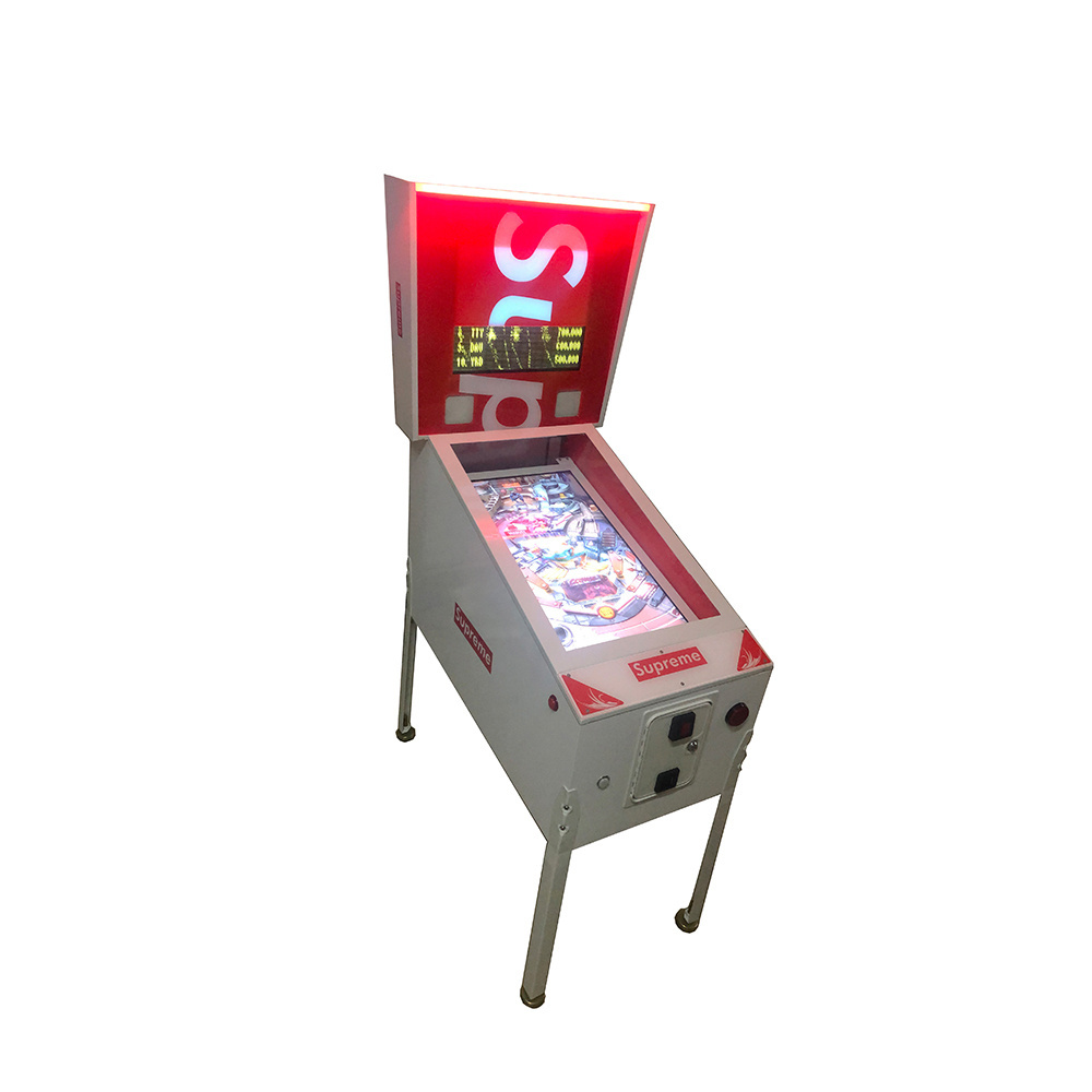 Chinese Factory Coin Operated Virtual Pinball Machine Can Be Customized Arcade Pinball Game Machine