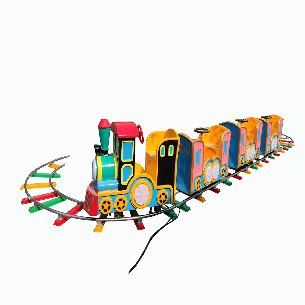 Railway Mini Track Train Ride On Train with Track for Kids