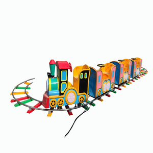 Railway Mini Track Train Ride On Train with Track for Kids