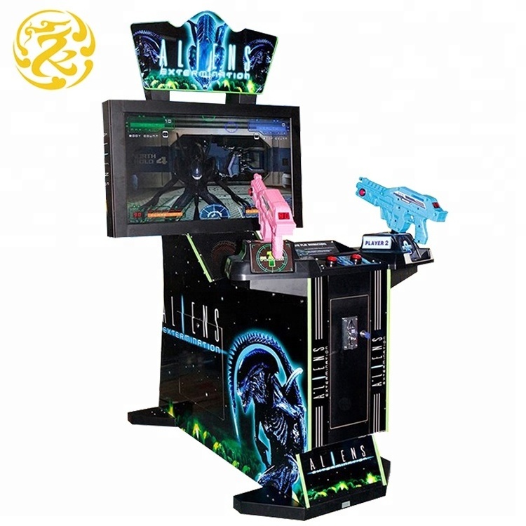 Adult coin operated aliens arcade dubai arcade video Shooting game machine