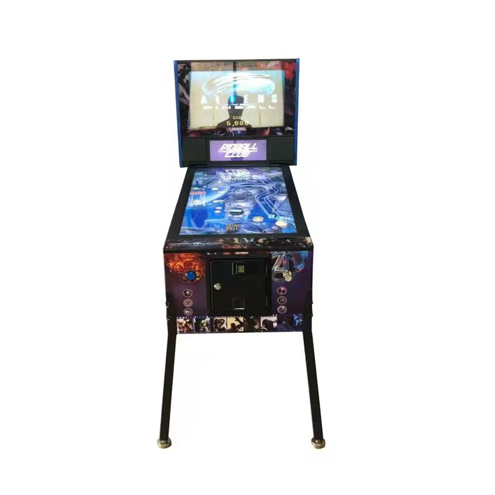 Chinese Factory Coin Operated Virtual Pinball Machine Can Be Customized Arcade Pinball Game Machine