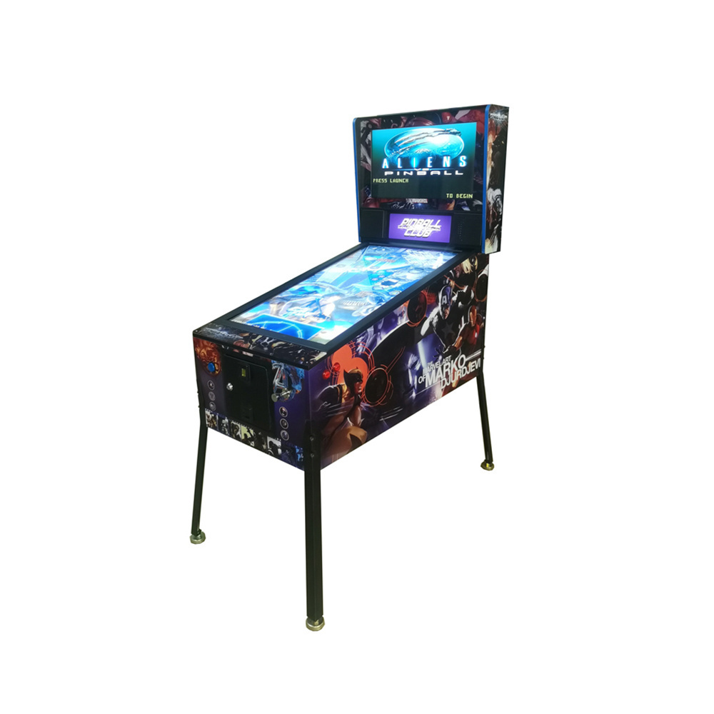 Chinese Factory Coin Operated Virtual Pinball Machine Can Be Customized Arcade Pinball Game Machine