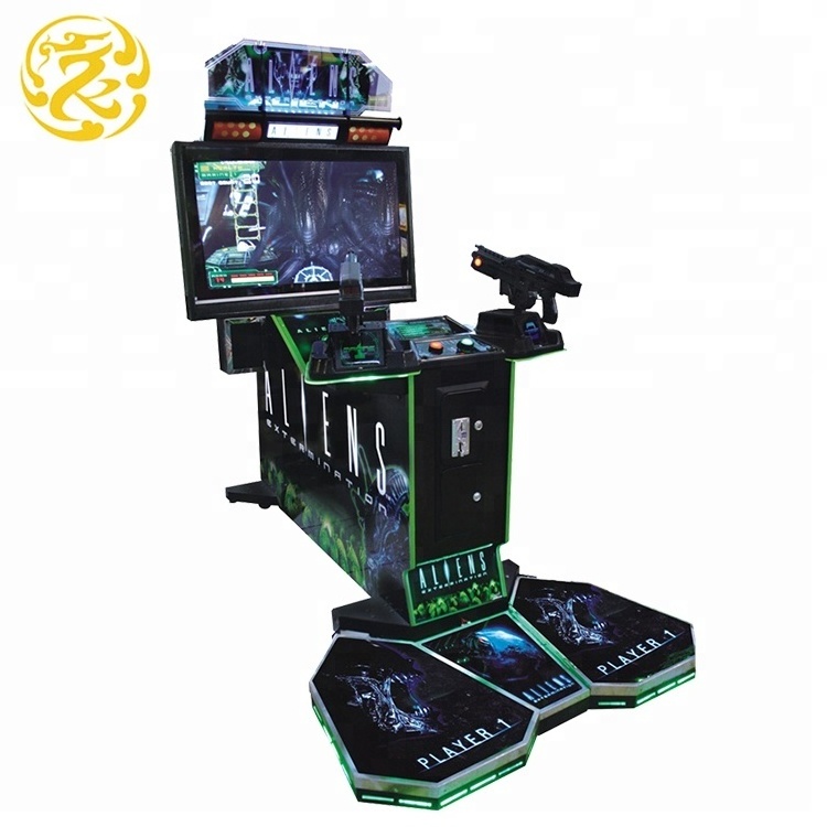 Adult coin operated aliens arcade dubai arcade video Shooting game machine