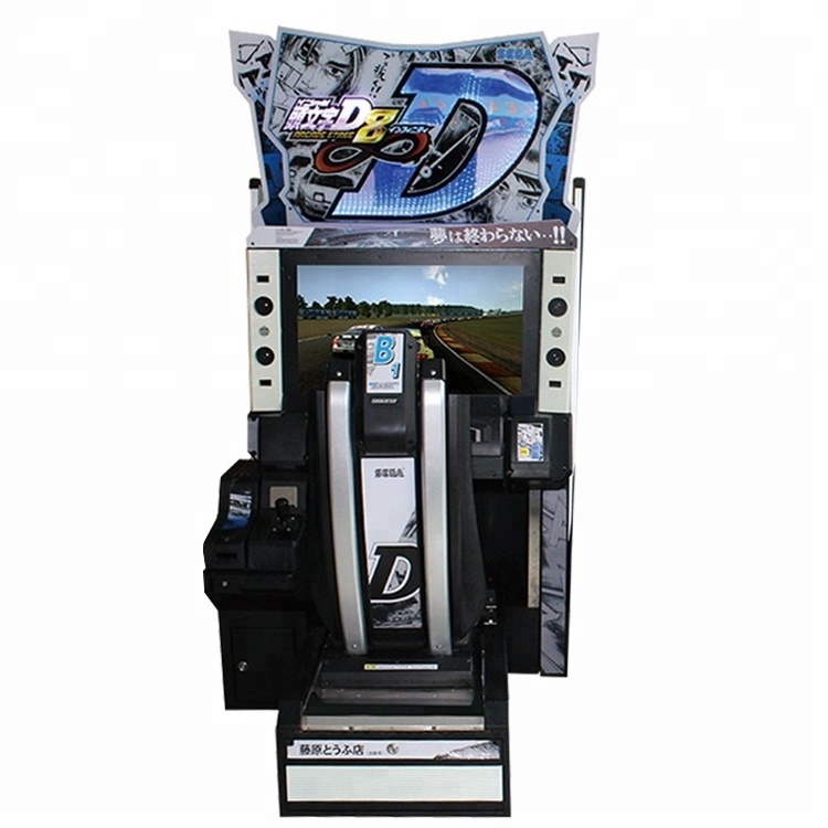 Initial D8 driving arcade video game machine Simulator Racing car machine