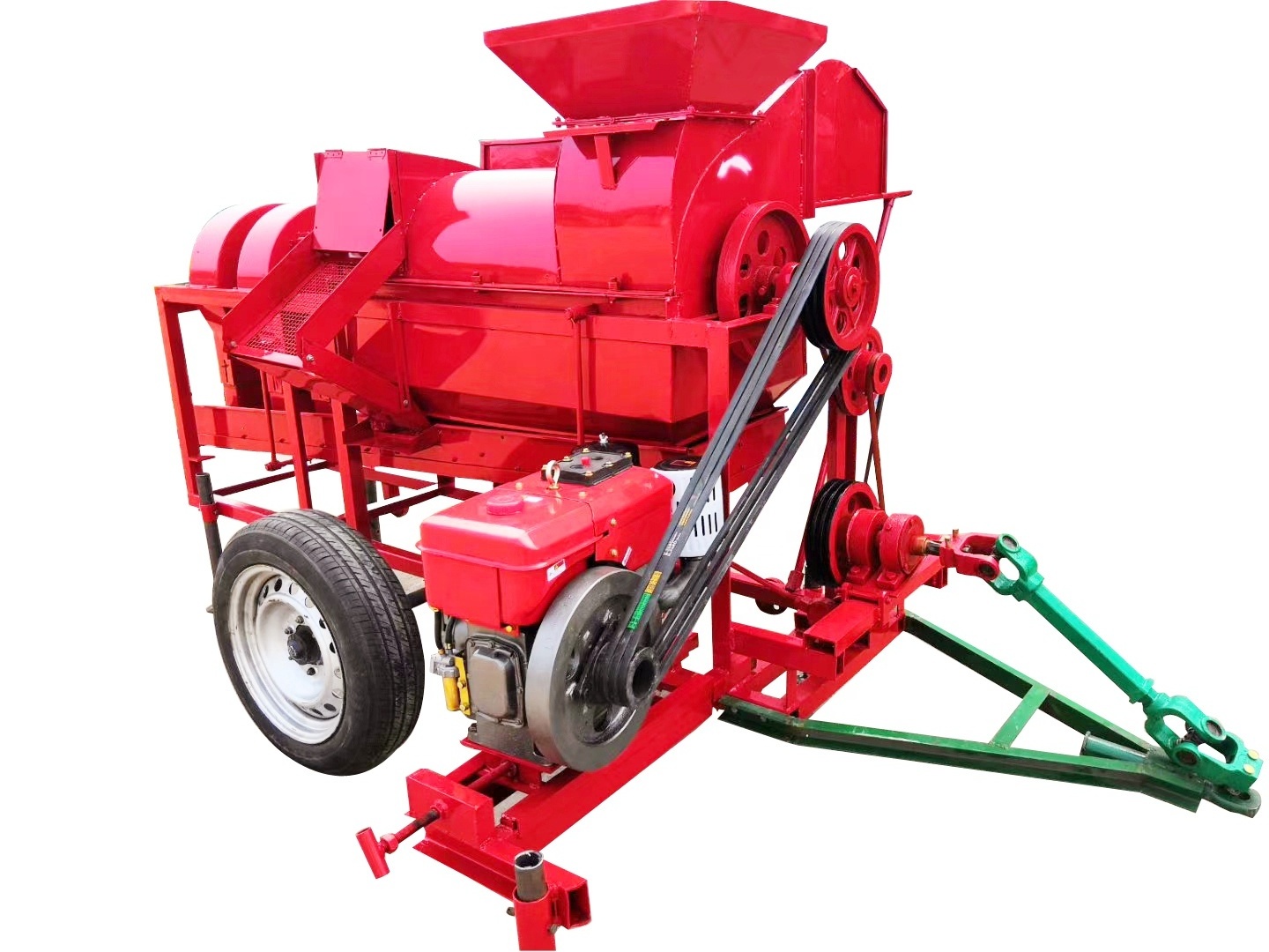 thresher machine small pto price multifunctional multi grain  sesame soybean mini rice thresher