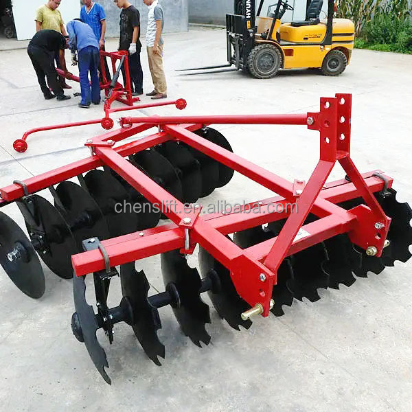 Disc harrow plough for tractor agricultural inplement 4ft spare parts gradas de disco rastra de discos agricola disk harrow